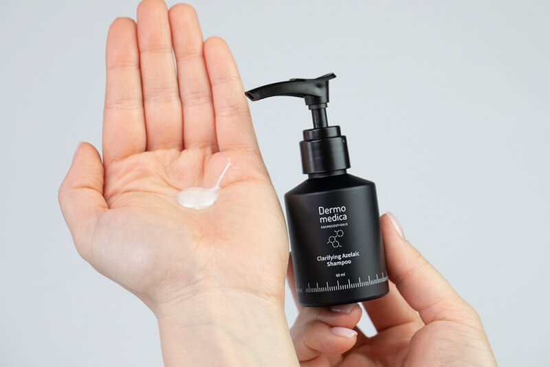 Dermomedica Clarifying Azelaic Shampoo Szampon oczyszczający z kwasem azelainowym, migdałowym i piroktolaminą 60 ml