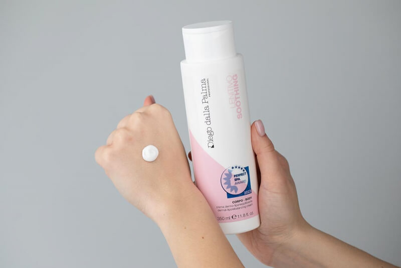 Diego dalla Palma Gentle Rebalancing Cleasing Oil + Dermal - Liporebalancing Cream ZESTAW Delikatny olej oczyszczający do ciała 350 ml + Krem do ciała przywracający równowagę lipidową 350 ml