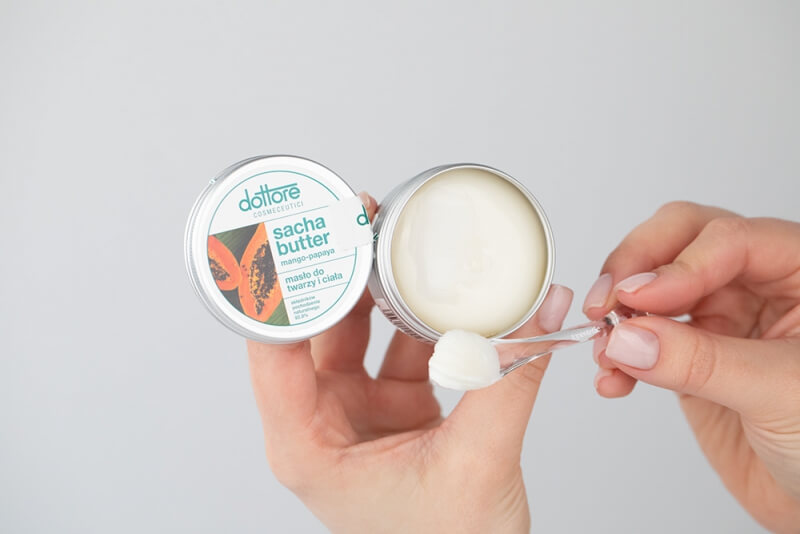 Dottore Nawilżanie - Wersja Prezentowa ZESTAW Masło do twarzy i ciała 50 ml + Płyn micelarny dla skóry wrażliwej 200 ml + Aktywnie nawilżający krem do twarzy 50 ml