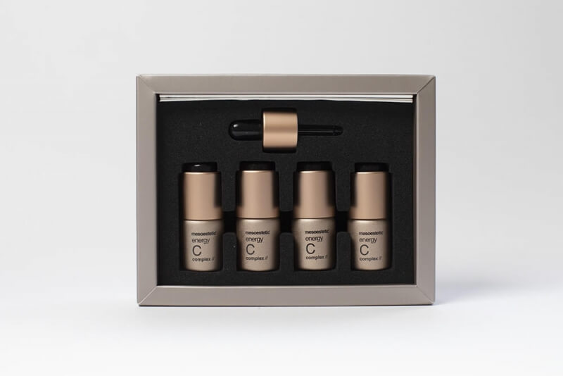 Mesoestetic Energy C Intensywnie rozświetlające serum z witaminą C 4 x 7 ml