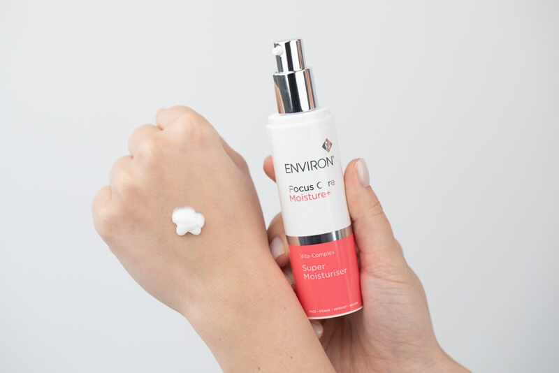 Environ Moisture ZESTAW Super nawilżacz 50 ml + Kapsułki nawilżające 30 szt. + Serum 30 ml + Nawilżacz do ciała 200 ml