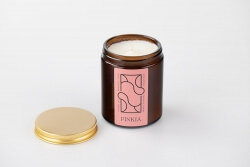 Flamqa Pinkia Candle Świeca zapachowa - Pinkia 180 ml