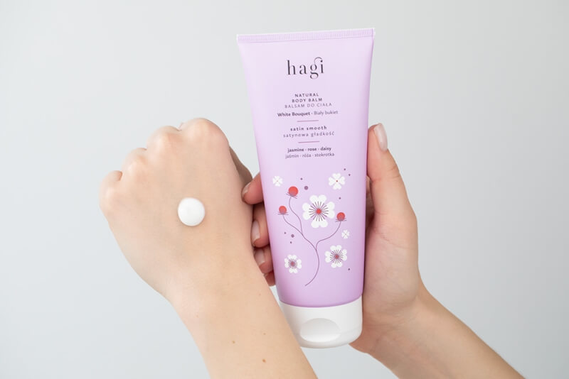Hagi Balsam do Ciała Biały Bukiet Satynowa gładkość 200 ml