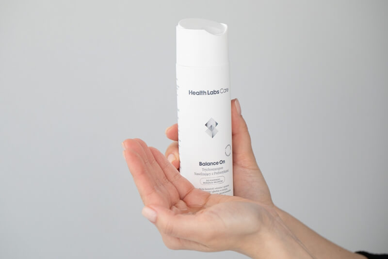 Health Labs Care Balance Hair ZESTAW Trychopeeling 100 ml + Trychoszampon 250 ml + Odżywka kondycjonująca 200 ml