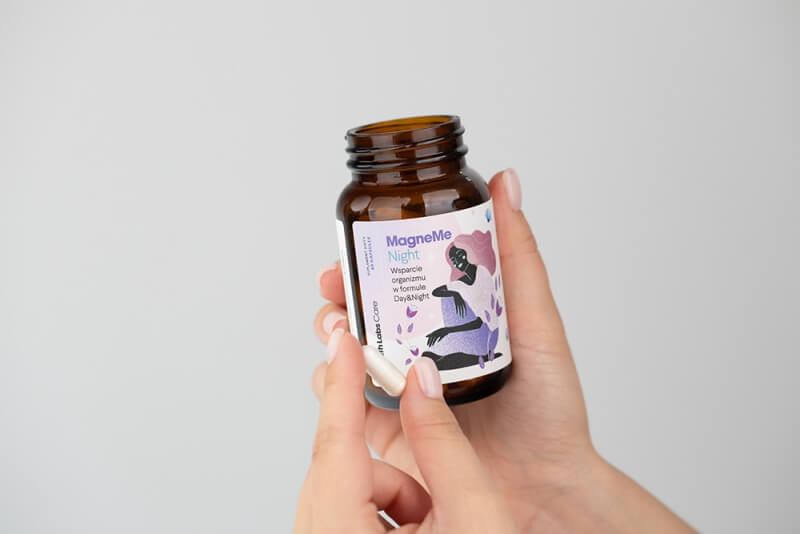 Health Labs Care MagneMe Magnez z dodatkiem aktywnej formy witaminy B6 120 szt.