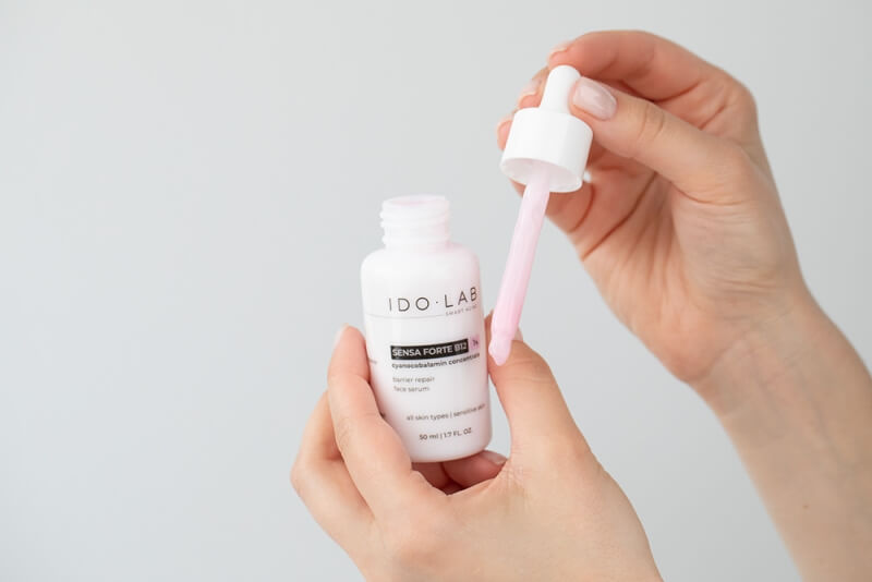 Ido Lab Sensa Forte B12 Barrier Repair Face Serum Serum odbudowujące barierę hydro-lipidową 50 ml