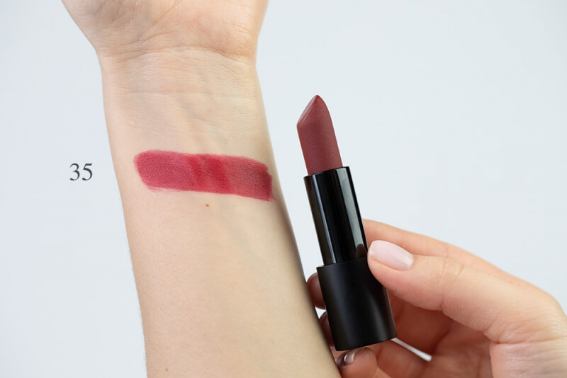 RVB LAB Make Up Matt & Velvet Lipstick Pomadka matowa - odcień Bordeaux (nr 35) 3,5 ml