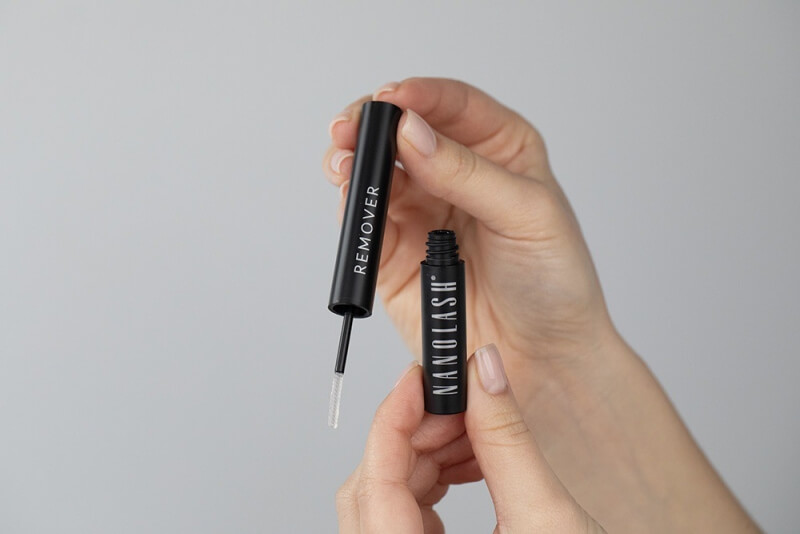 Nanolash Starter Kit Divine ZESTAW Sztuczne rzęsy 36 kępek + Preparat utrwalający 5 ml + Preparat zabezpieczający 5 ml + Preparat do zdejmowania 5 ml + Aplikator 1 szt