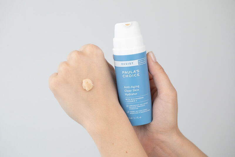 Paulas Choice Resist Anti Aging Clear Skin Hydrator Krem nawilżający na noc do skóry tłustej i mieszanej 50 ml