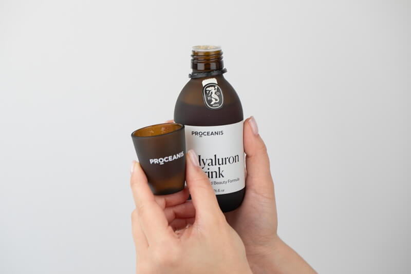 Proceanis Day and Night ZESTAW Napój kolagenowy - naturalny, wegański suplement diety 500 ml + Napój hialuronowy - naturalny, wegański suplement diety 200 ml
