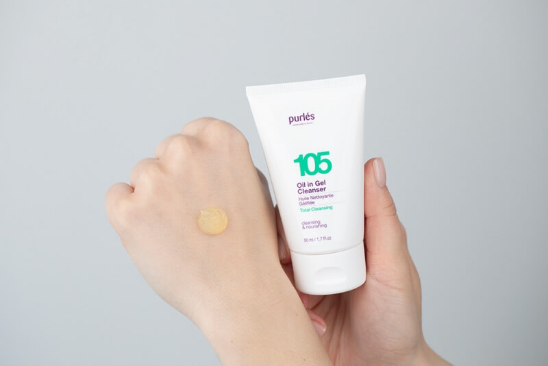 Purles 105 Oil in Gel Cleanser Olejek w żelu do mycia twarzy 50 ml