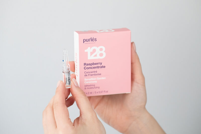 Purles 128 Raspberry Concentrate Koncentrat malinowy 5 x 2 ml