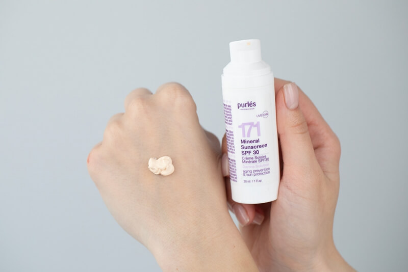 Purles 171 Mineral Sunscreen SPF 30 Mineralny filtr przeciwsłoneczny 30 ml