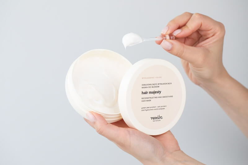 Resibo Hair Majesty Odbudowująco-wygładzająca maska do włosów 175 ml