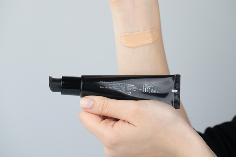 RVB LAB Make Up Long Lasting Camouflage SPF 20 Trwały podkład typu Kamuflaż (nr 12) 30 ml