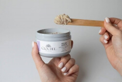 Clochee Body Glow ZESTAW Peeling cukrowy 250 ml + Masło do ciała - mango 250 ml + Rozświetlający balsam do ciała 100 m