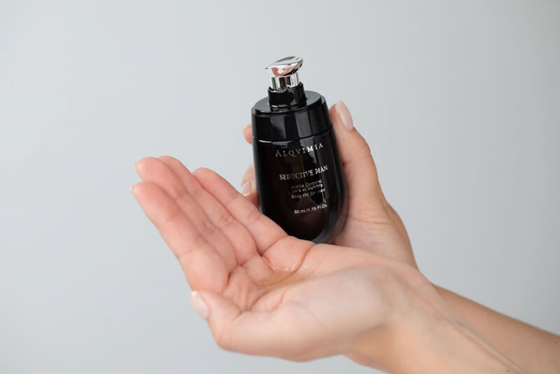 Alqvimia Seductive Man Olej do ciała, Uwodzicielski Mężczyzna 50 ml