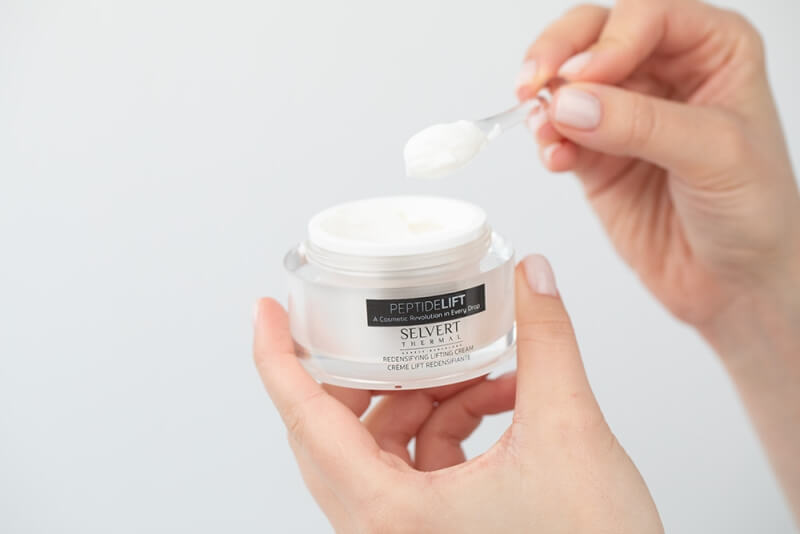Selvert Thermal Peptide Lift Beauty Coffret ZESTAW Zagęszczający krem do liftingu dla oczu 15 ml + Zagęszczający krem liftingujący 50 ml