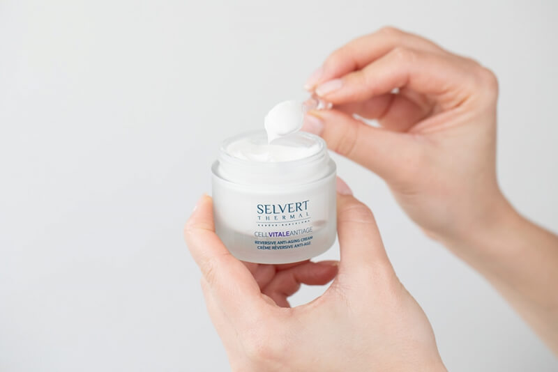 Selvert Thermal Intense Booster Drops Anti-Age + Reversive Antiaging Cream ZESTAW Ampułki przeciwstarzeniowe 10x 2 ml + Krem odwracający proces starzenia 50 ml
