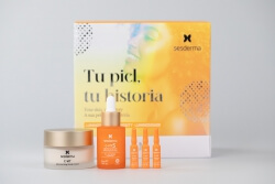 Sesderma C-VIT 5 Set ZESTAW Serum do twarzy z witaminą C 30 ml + Krem nawilżający 50 ml + Intensywne Serum 12% Ampułki 3 x 1,5 ml