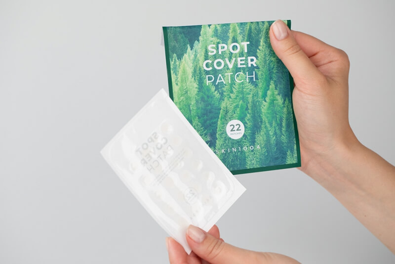 Skin1004 Spot Cover Patch x 4 ZESTAW Ultracienkie plastry na niedoskonałości 22 szt. x 4