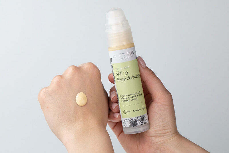 Alkmie Sun And Relief ZESTAW Krem do twarzy 50 ml + 10 minutowa maska ratunkowa 60 ml