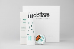 Dottore Regeneracja - Wersja Prezentowa ZESTAW Masło do twarzy i ciała 50 ml + Płyn micelarny dla skóry wrażliwej 200 ml + Krem przyspieszający regenerację naskórka 75 ml