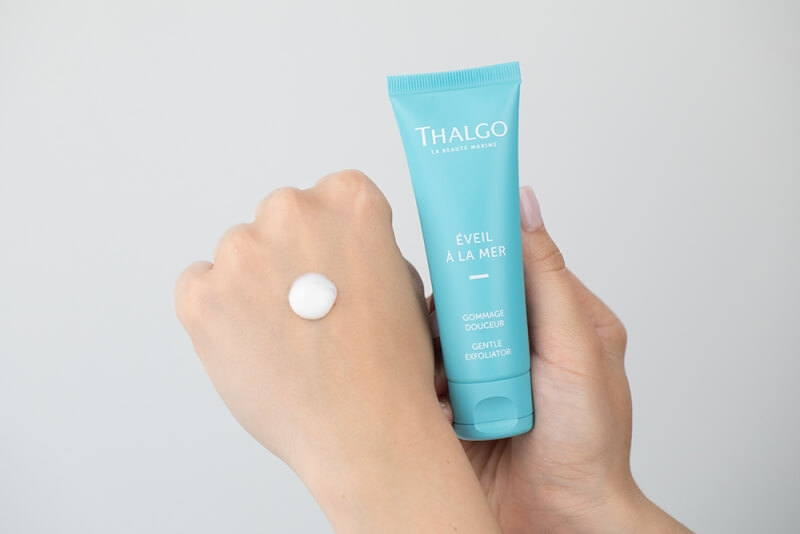 Thalgo Cocooning Duo ZESTAW Delikatny peeling 50 ml + Maska łagodząco - odżywcza 1 szt
