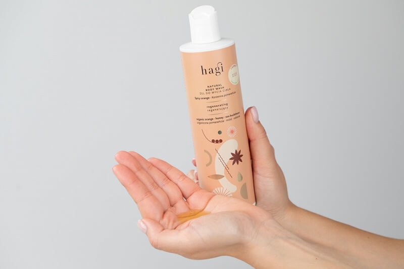 Hagi Żel Do Mycia Korzenna Pomarańcza Regenerujący żel pod prysznic 300 ml