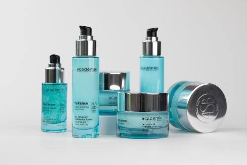 Kosmetyki nawilżające do twarzy Hydraderm od marki Academie