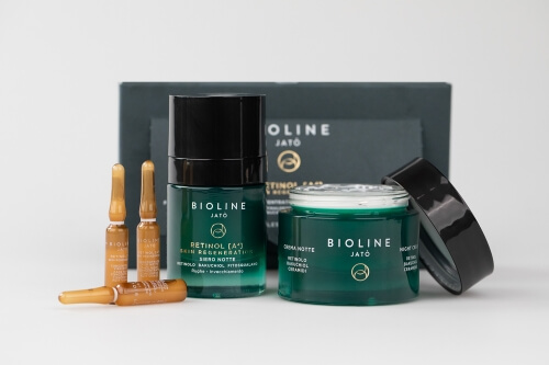 Retinol w kosmetykach marki Bioline Jato