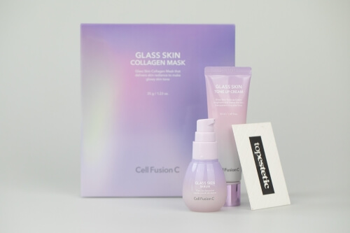 Kosmetyki do twarzy dające efekt lśniącej skóry - Cell Fusion C Glass Skin