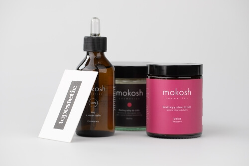 Olej z pestek malin w kosmetykach Mokosh Raspberry
