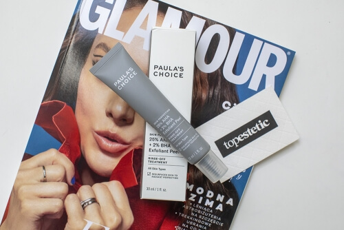 Nowość Paulas Choice w topestetic - peeling kwasowy 25% AHA + 2% BHA