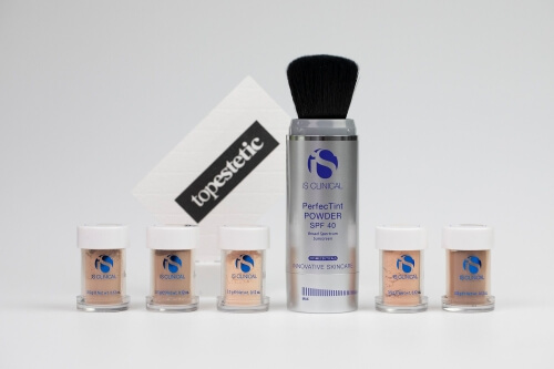 Pielęgnacja, ochrona i makijaż, czyli puder w pędzlu PerfectTint Powder SPF40 od iS Clinical