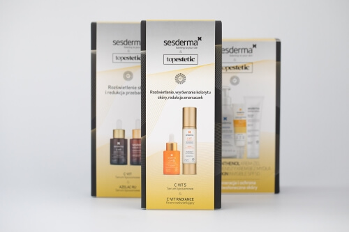 Zestawy dermokosmetyków Sesderma we współpracy z Topestetic