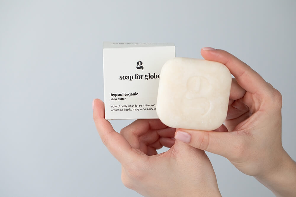 Soap For Globe Hypoallergenic Kostka myjąca do skóry wrażliwej 1 szt.