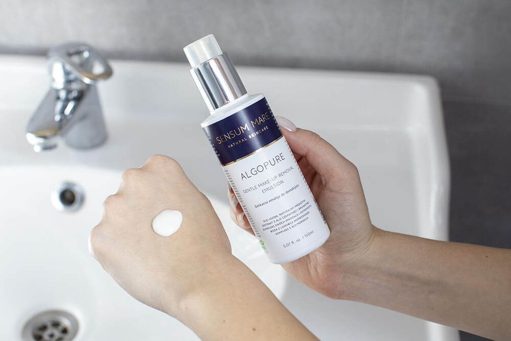 Sensum Mare Algopure Gentle Make-up Removal Emulsion Delikatna emulsja do demakijażu 150 ml