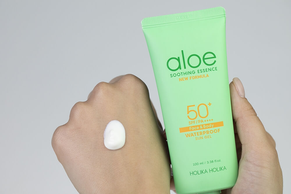 Holika Holika Aloe Waterproof Sun Gel SPF 50+ Żel przeciwsłoneczny z aloesem i wysokim filtrem 100 ml