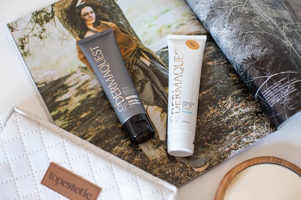 Dermaquest 3D Tinted Moisturizing Broad Spectrum SPF 30 Trójwymiarowy, ekskluzywny krem fotoprotekcyjny o pełnym spektrum ochrony 57 gDermaquest Sheer Zinc Tinted Broad Spectrum SPF 30 Nude Terapeutyczny krem BB z cynkiem 57 ml