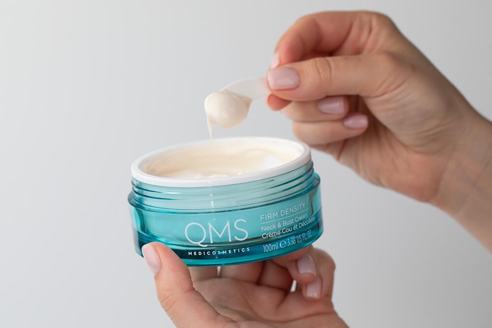 QMS Age Prevent Power Firm Neck And Bust Cream Kolagenowy krem na szyję i biust poprawiający elastyczność skóry 100 ml
