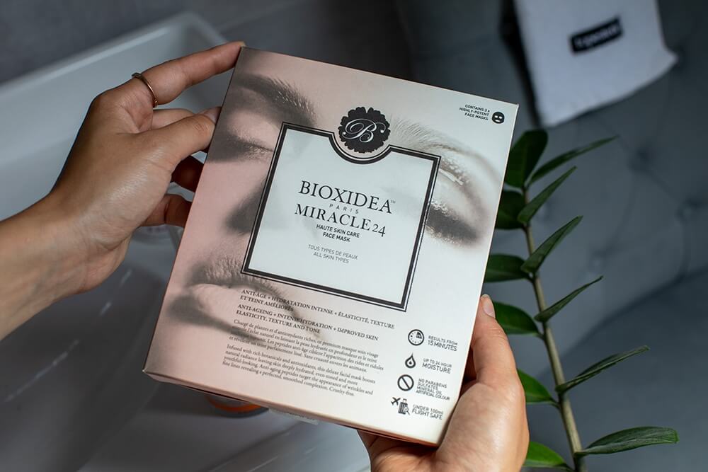 Bioxidea Miracle 24 Face Mask ZESTAW Maska na twarz nawilżająco - liftingująca 3 szt.