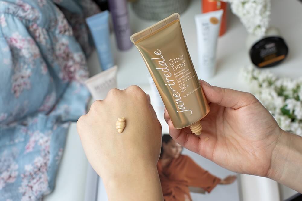 Jane Iredale Glow Time Full Coverage Mineral BB Cream Baza mineralna BB w formie kremu 50 ml (kolor BB5)