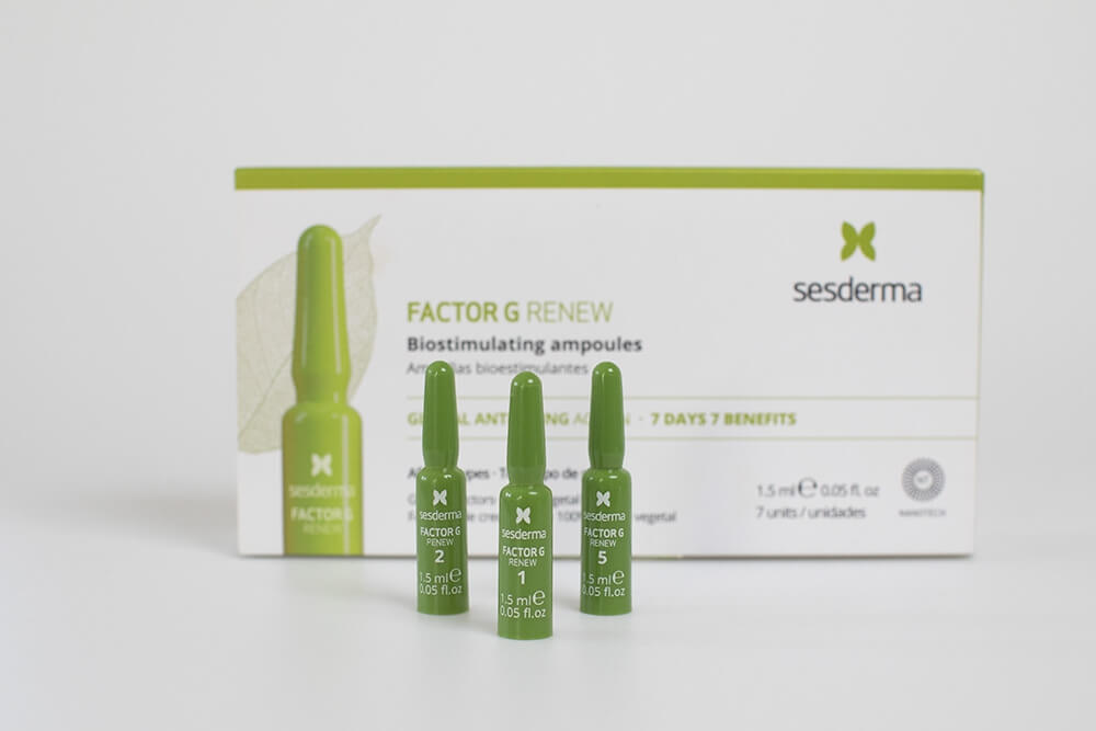 Sesderma Factor G Biostimulating Ampoules Ampułki biostymulujące 7 x 1,5ml