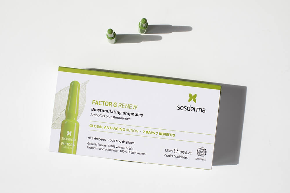 Sesderma Factor G Biostimulating Ampoules Ampułki biostymulujące 7 x 1,5ml