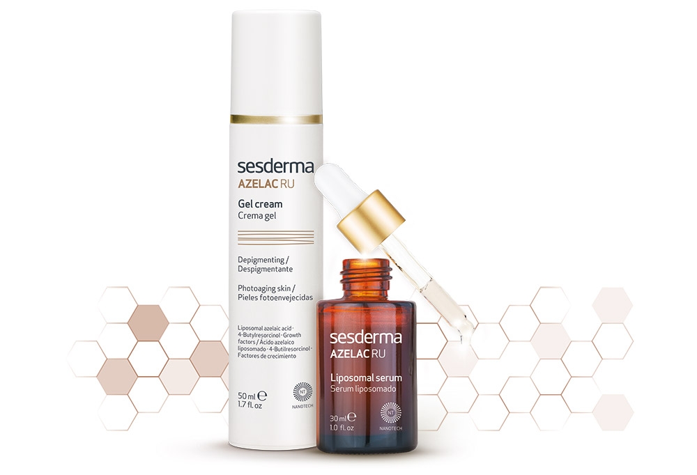 Sesderma Azelac RU Serum liposomowe 30 mlSesderma Azelac RU Gel Cream Krem-Żel depigmentujący 50 ml