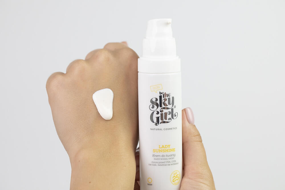 Be The Sky Girl Lady Sunshine Cream Krem do twarzy SPF 25 (średnia ochrona) 50 ml