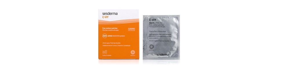 Sesderma C-VIT Eye Contour Patches Płatki pod oczy 5x4 ml