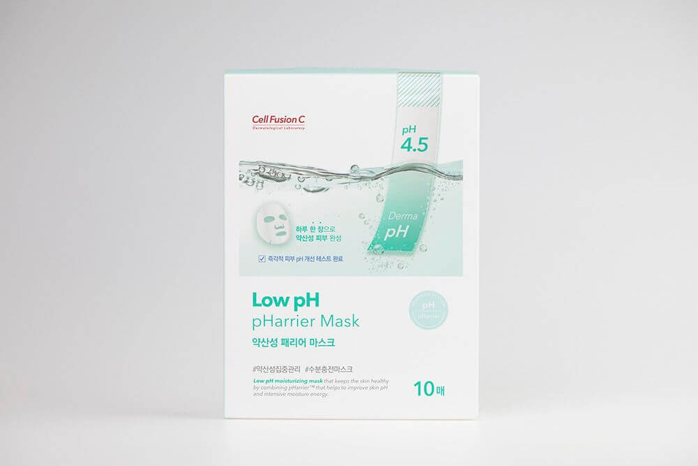 Cell Fusion C Low pH pHarrier Mask Maska w płatach głęboko nawilżająca 25g x 10