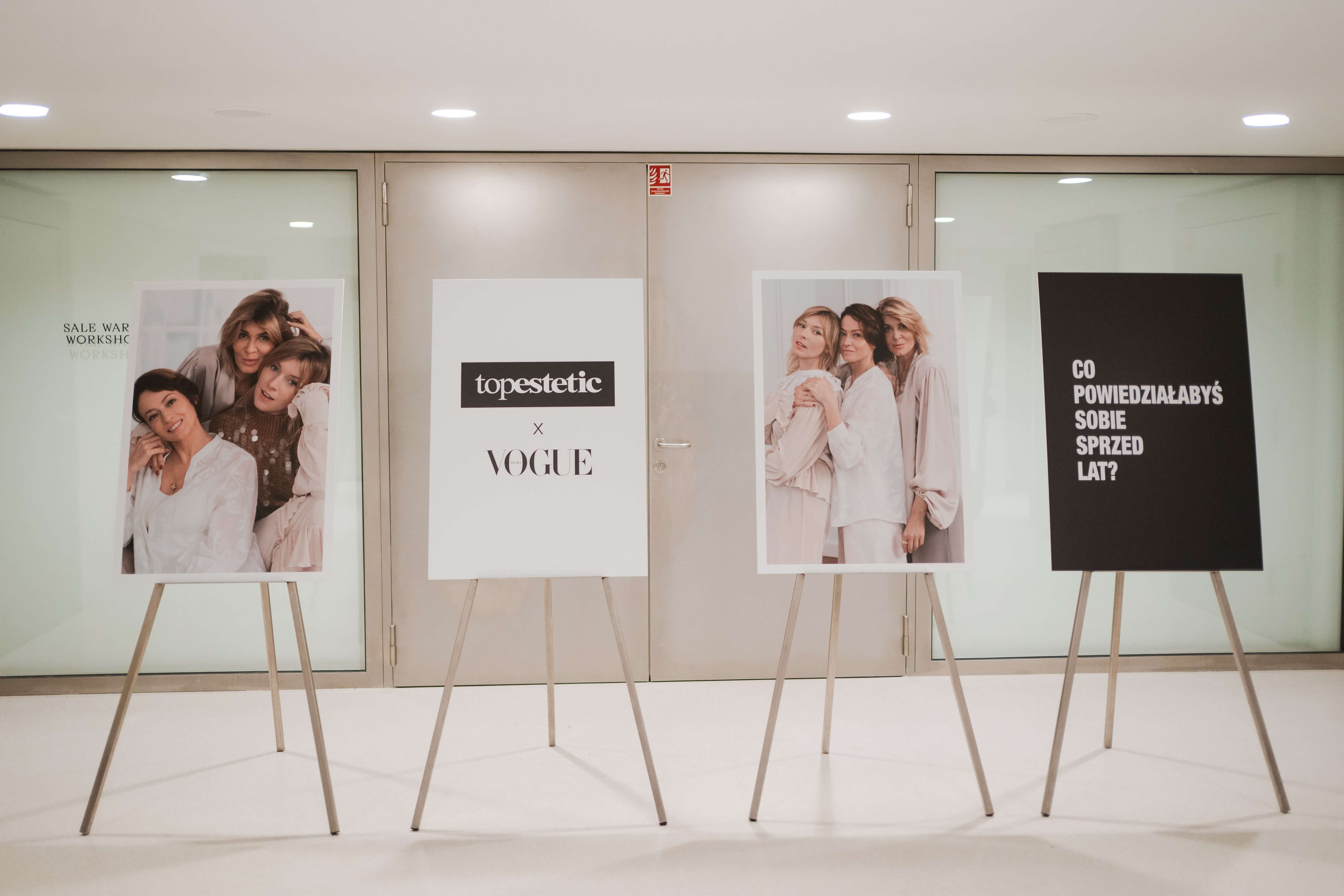 Co powiedziałabyś sobie sprzed lat? Event Topestetic x Vogue Polska